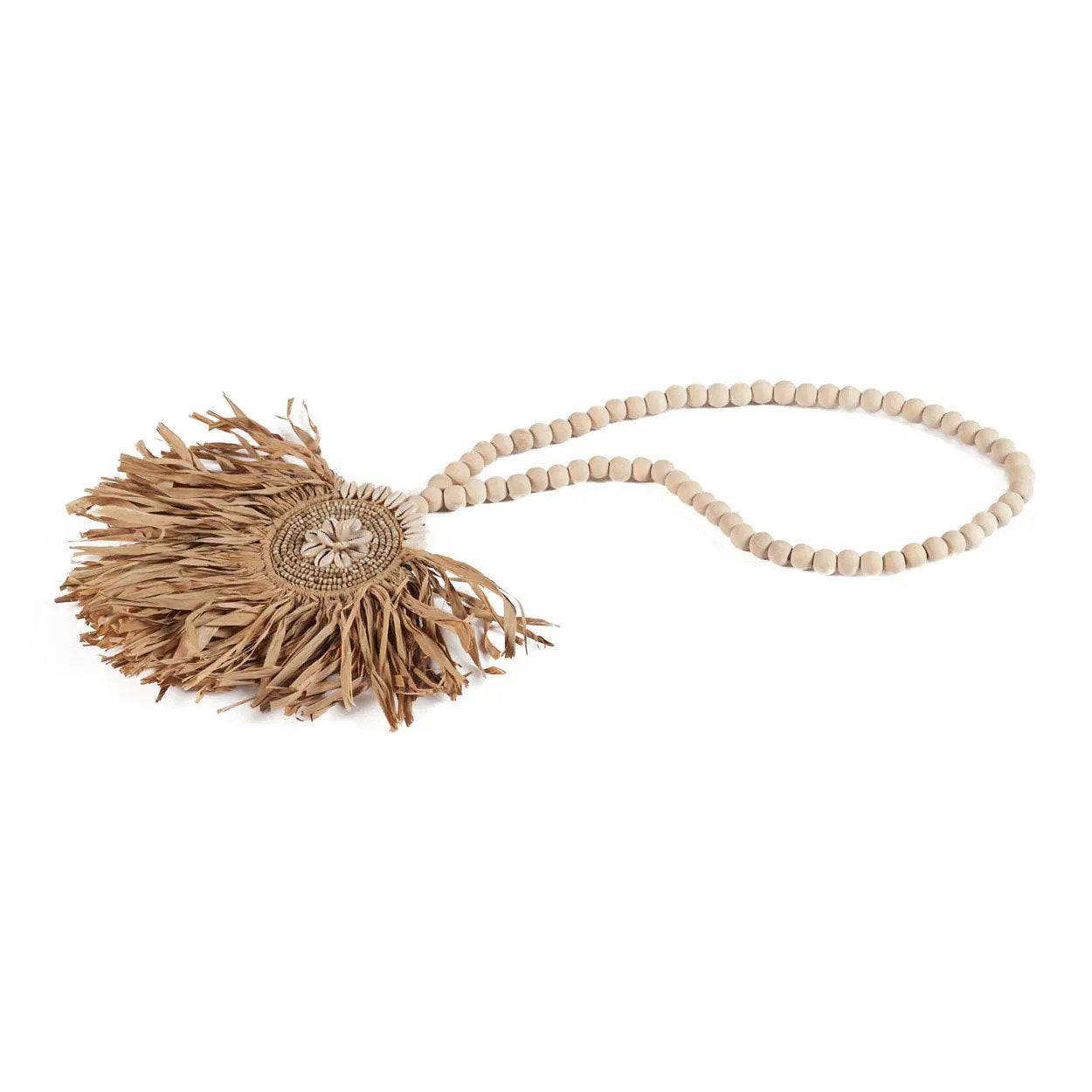 De Raffia Tajoe Kwast - Naturel