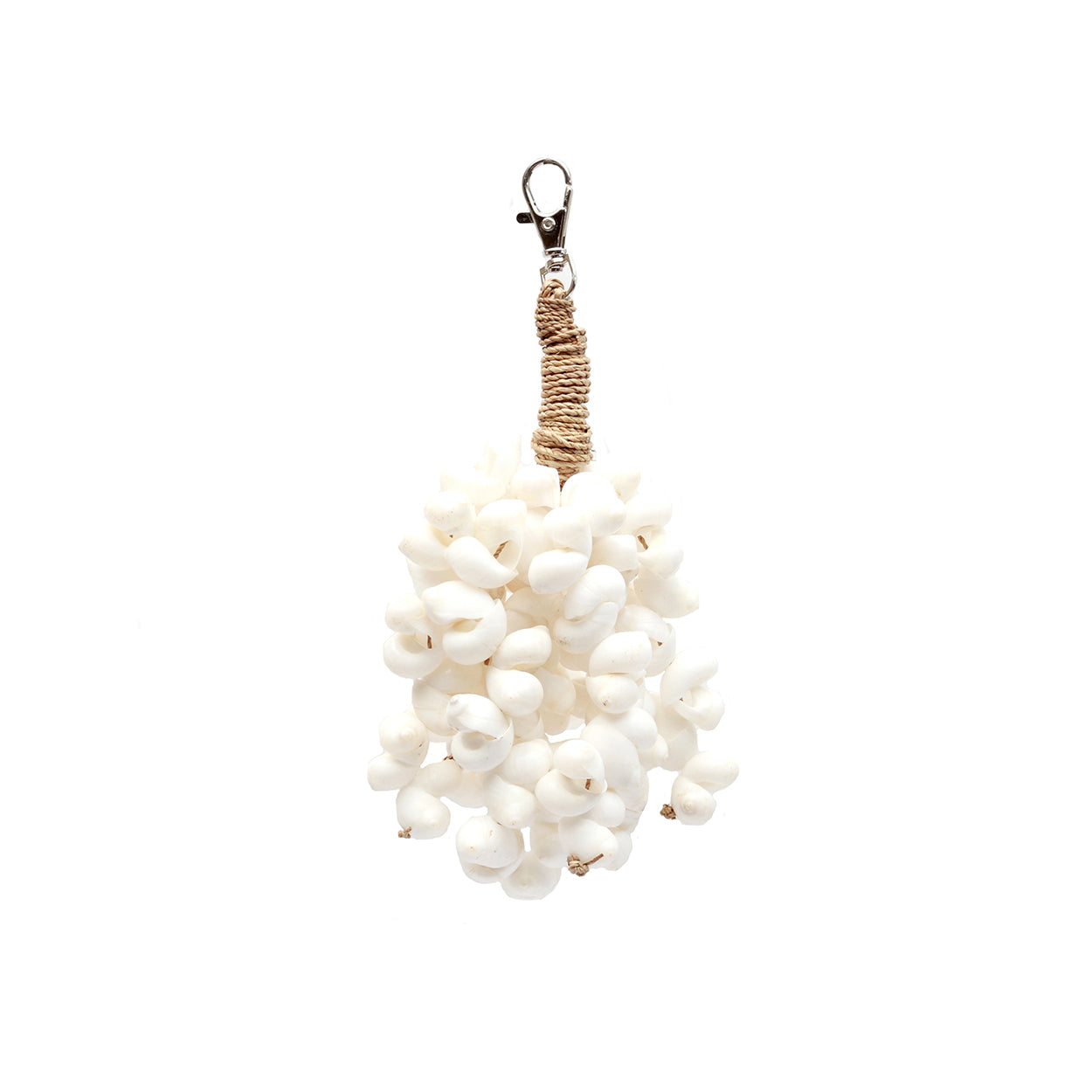 De Kai schelpsleutelhanger - wit