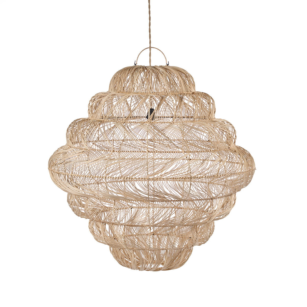 De Aurora Puff Pendel - Naturel - XL