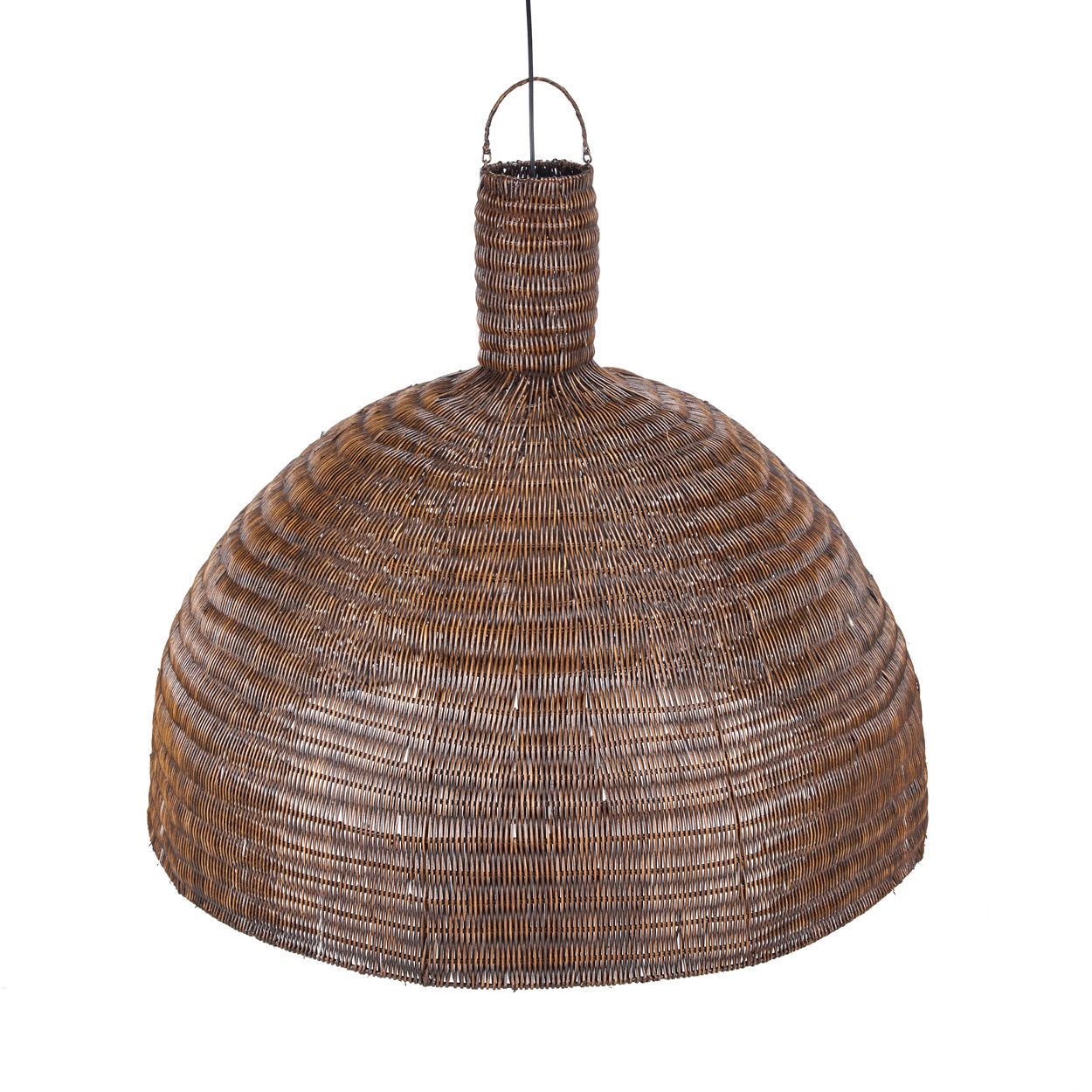 De Dome-hanglamp - Donkere walnoot - XL