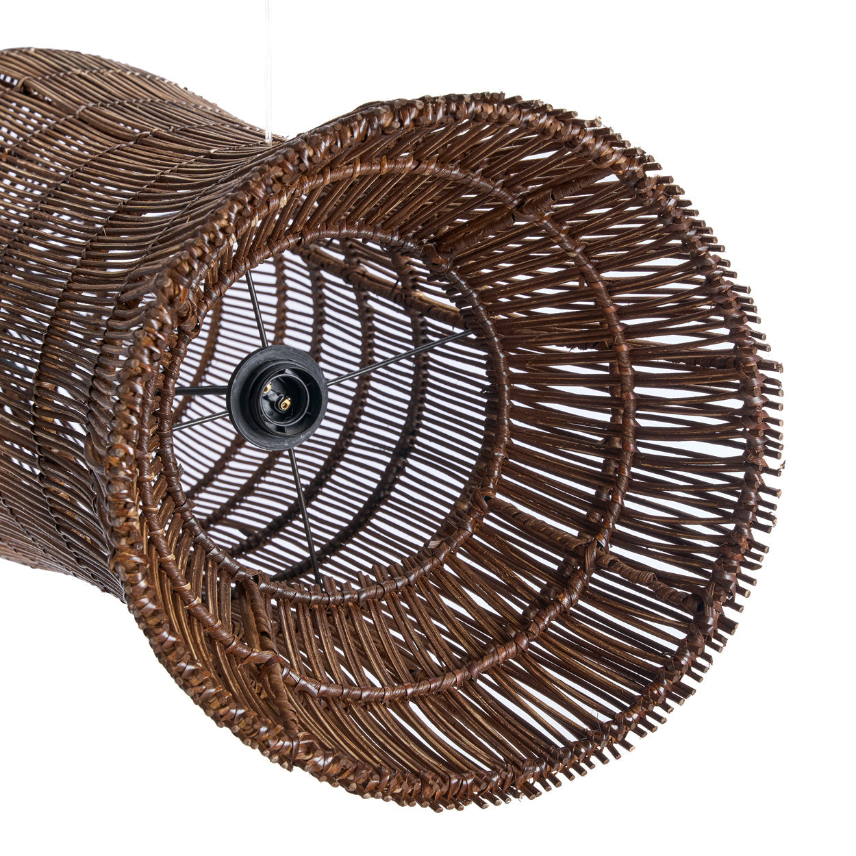 De Oasis Tower Hanglamp - Donker Walnoot - XL