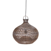 De Woestijnkalebas-hanglamp - Donker walnoot - S