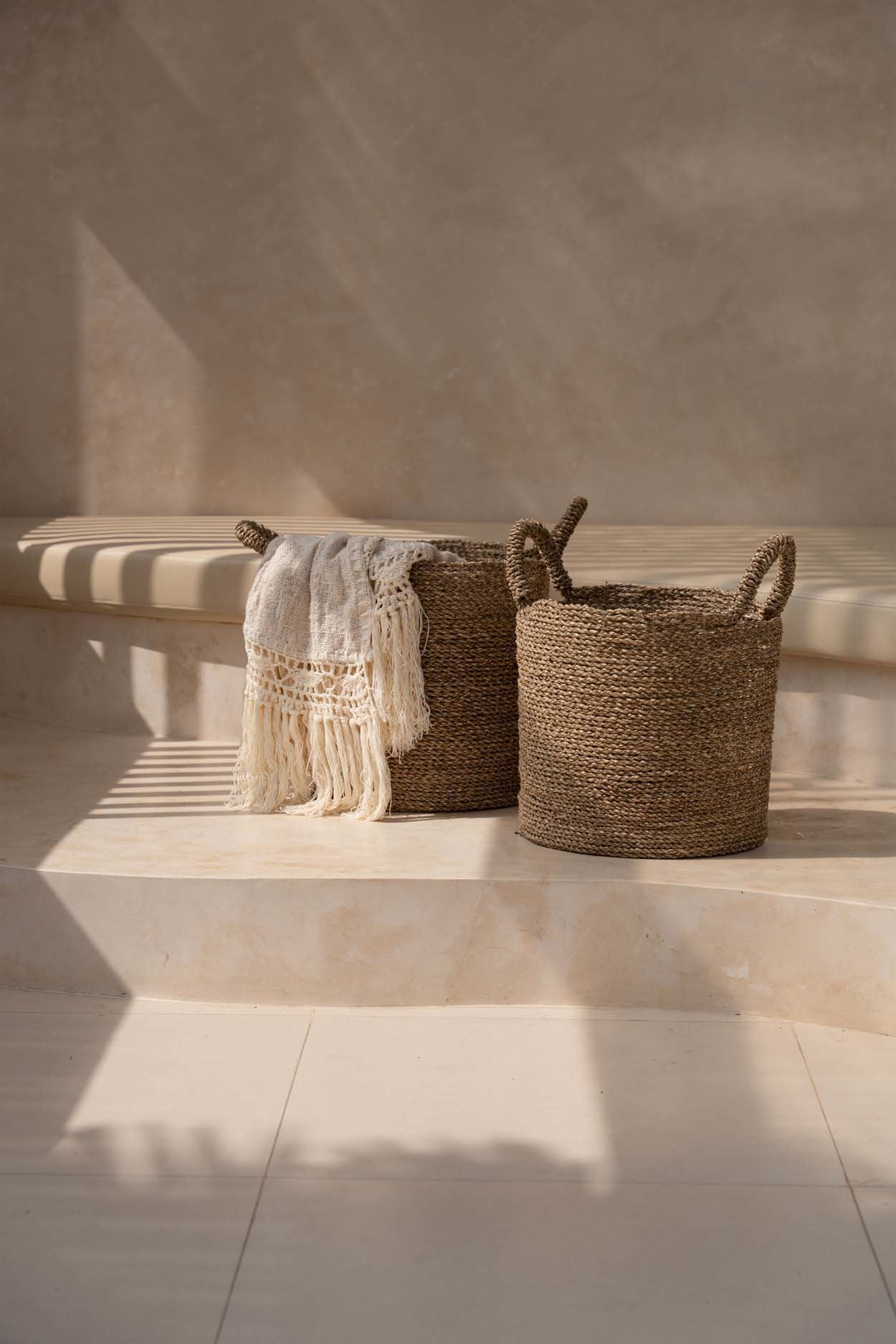 De Gypsy bedsprei - naturel