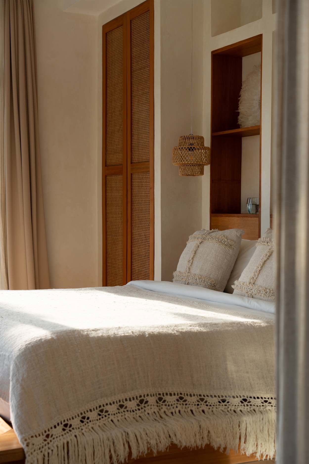 De Gypsy bedsprei - naturel