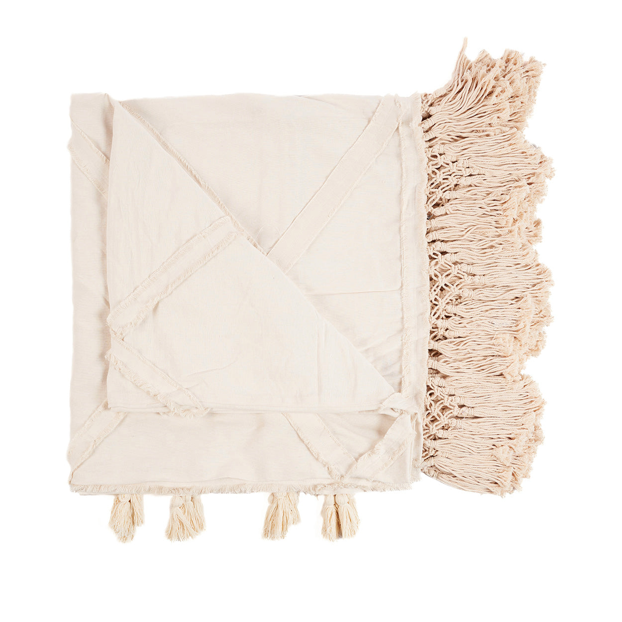 De Berber bedsprei - naturel
