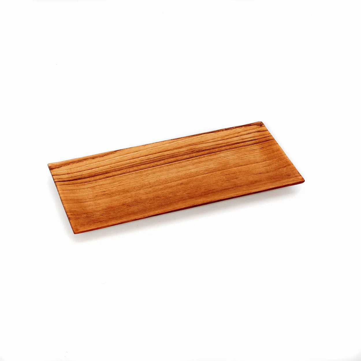 Sushibord van teakwortel - S
