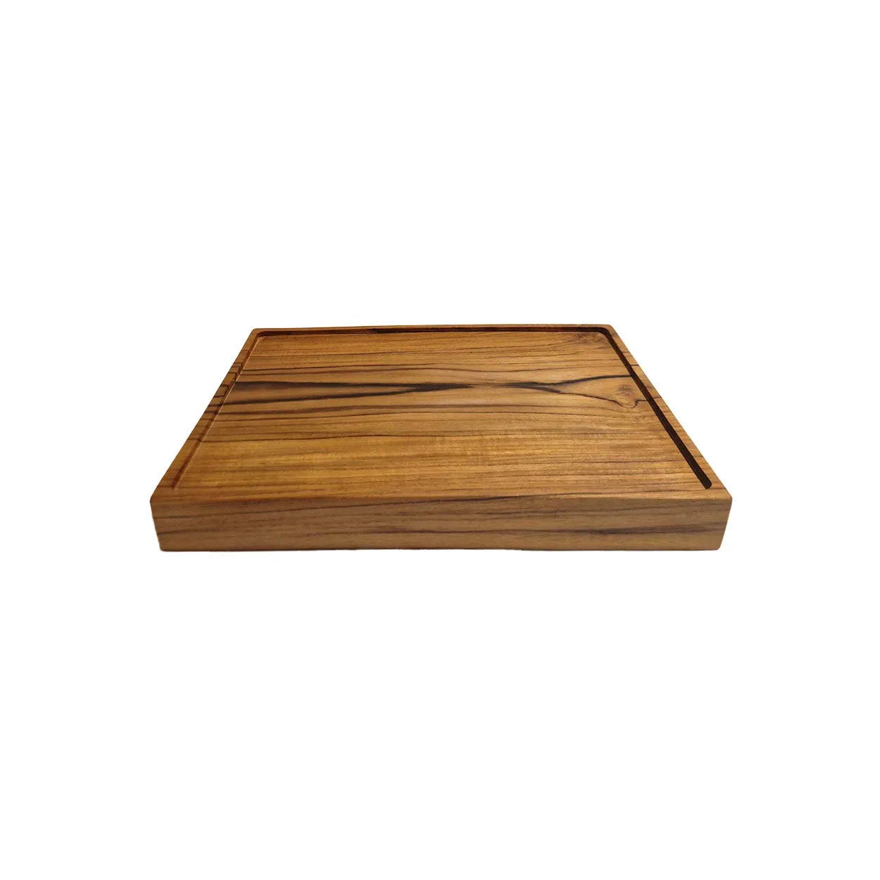 Teakhouten serveerbord - naturel