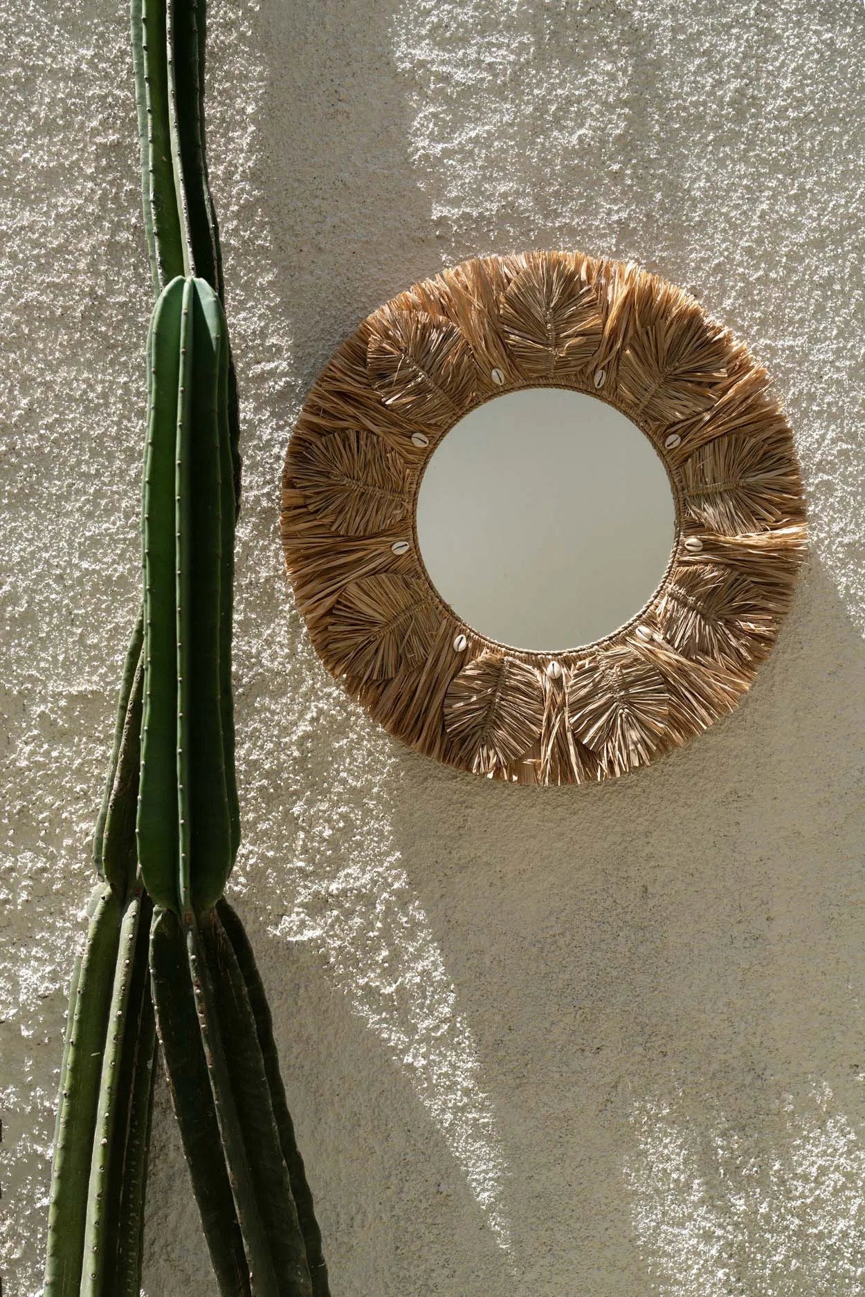 De Palmboomspiegel - Naturel - M