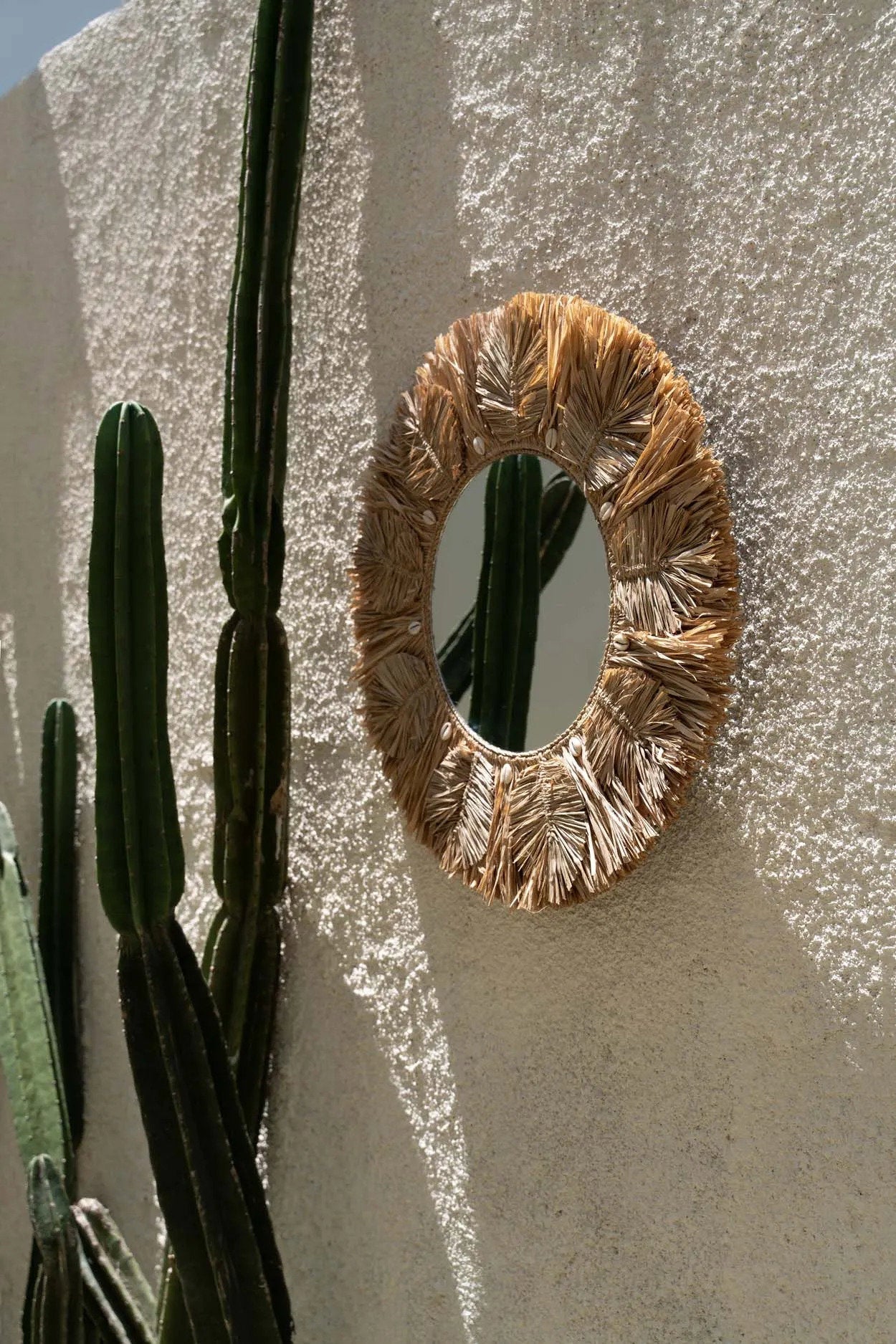 De Palmboomspiegel - Naturel - M