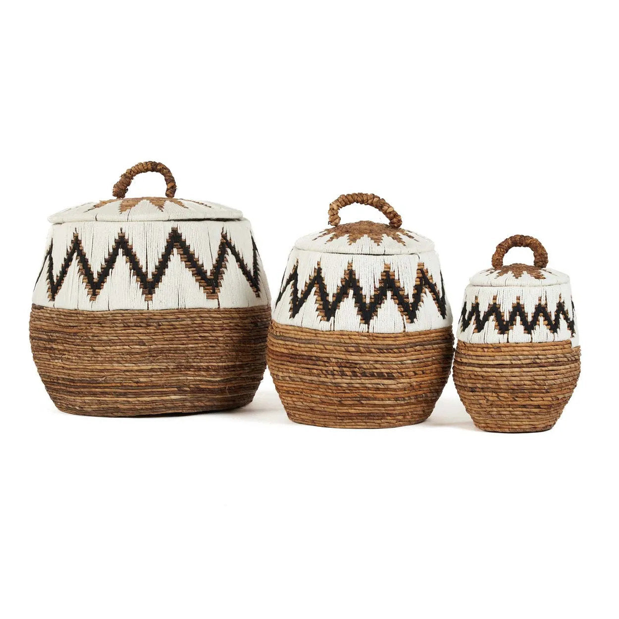 The Little Bay strandmand - naturel wit - M
