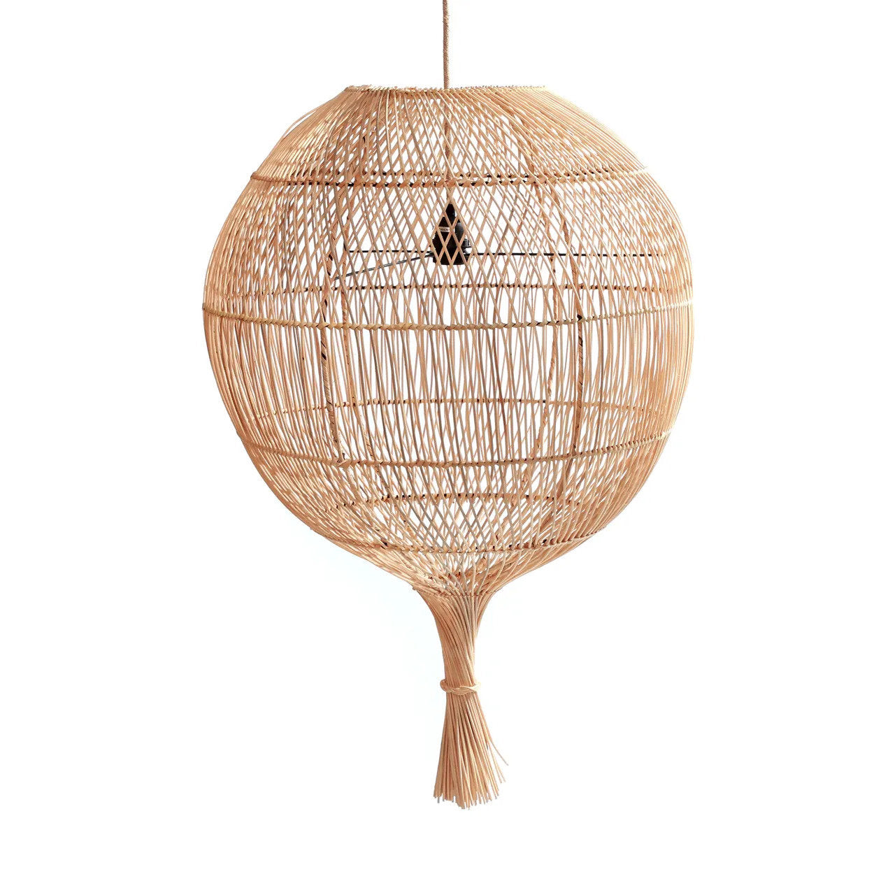 De Wonton vloerlamp - hanglamp - naturel
