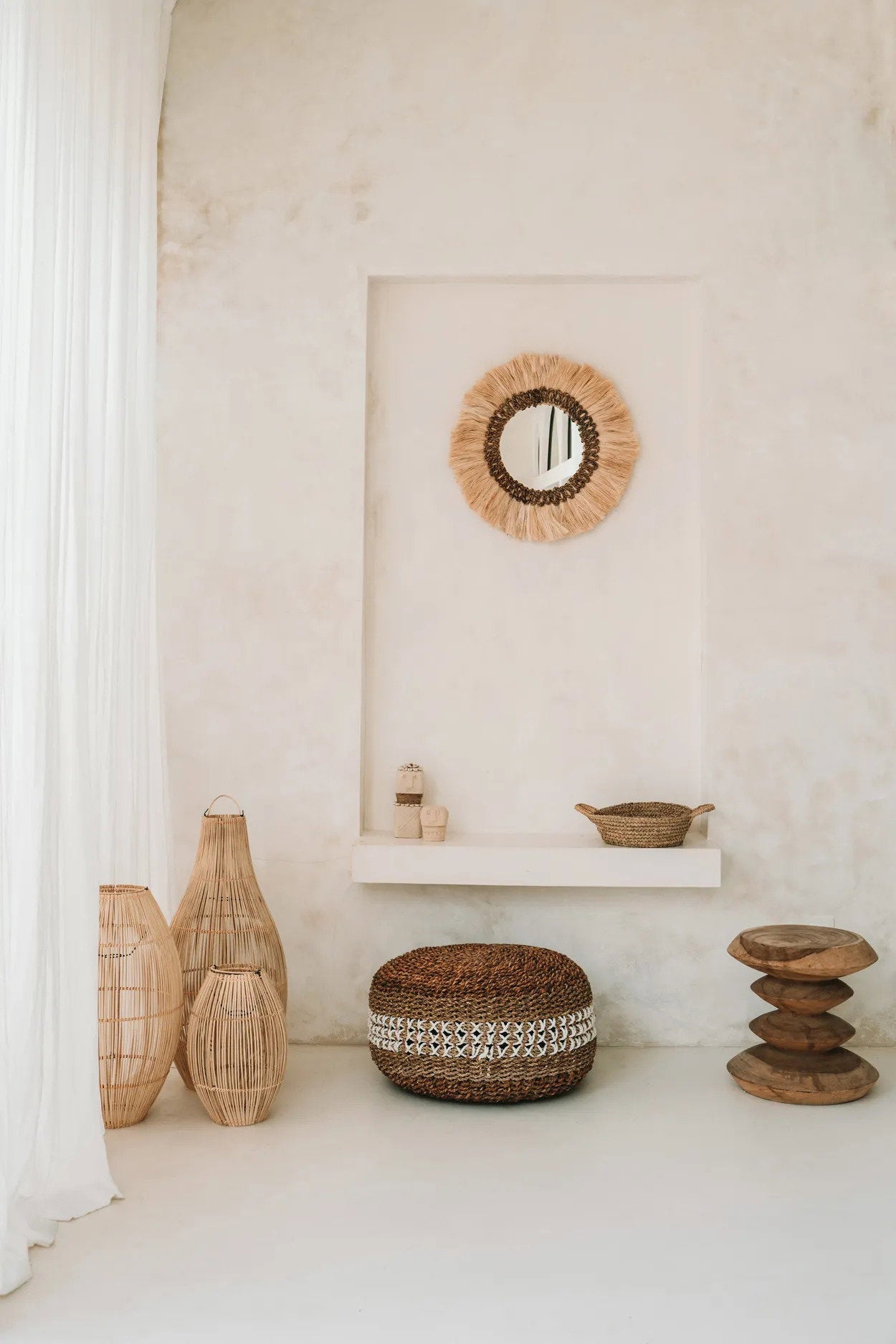 De Zuri Hanger - Naturel - S