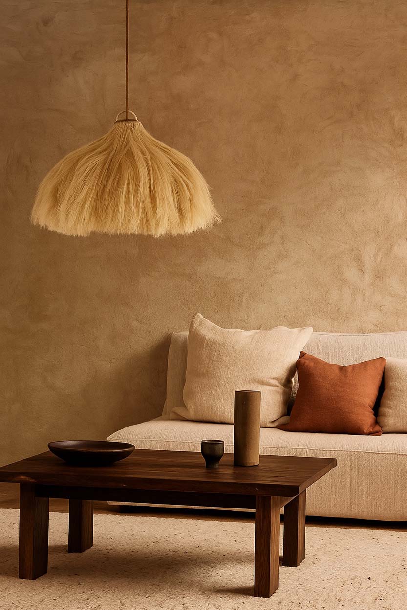 De Rami-hanglamp - Naturel - M