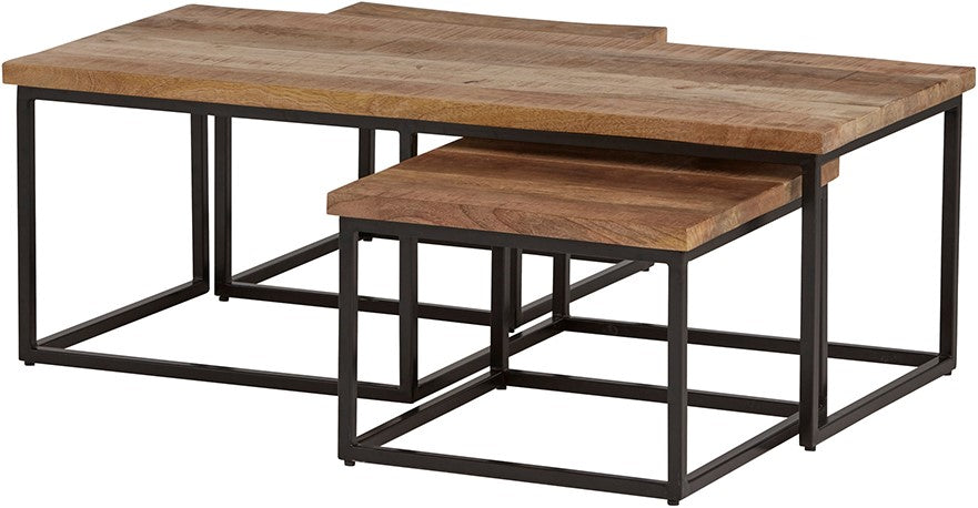 Casa salontafel, set van 3 - Vierkant - Rechthoek