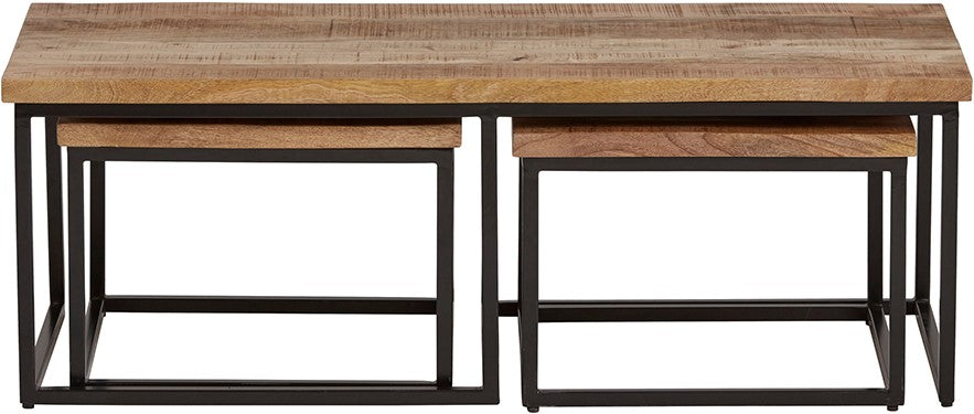 Casa salontafel, set van 3 - Vierkant - Rechthoek