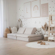 Speelbank kinderen, Crème, modulair, Bank kinderkamer