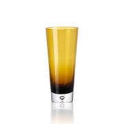 De Zonsonderganggloed-vaas - bruin-goud - L