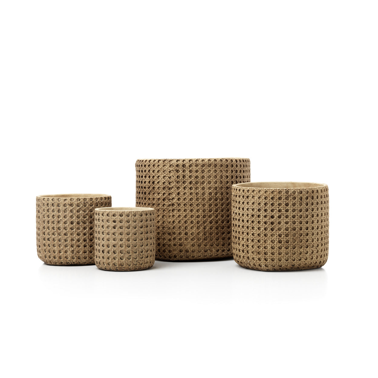 De RattanRock Plantenpot - Naturel - M