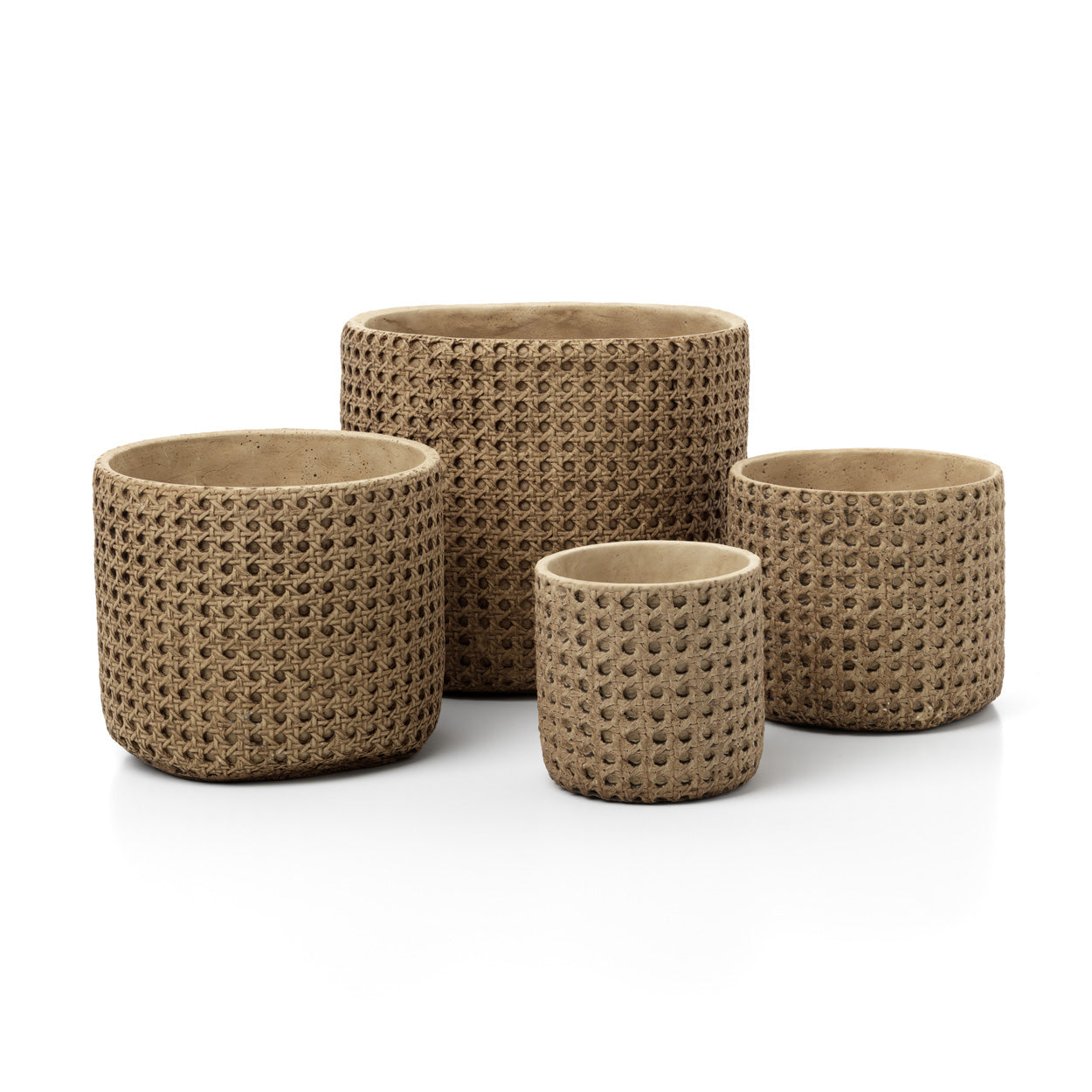 De RattanRock Plantenpot - Naturel - S