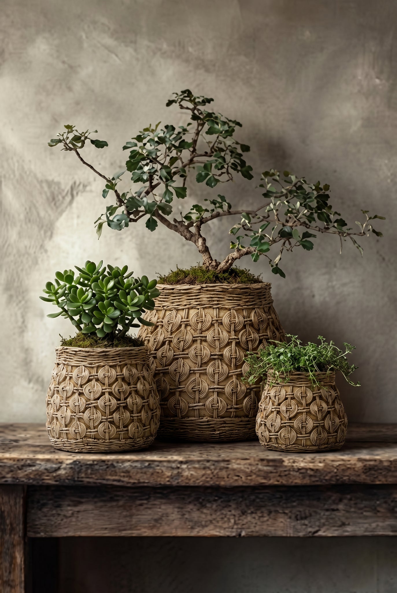 The Knot betonnen plantenbak - L