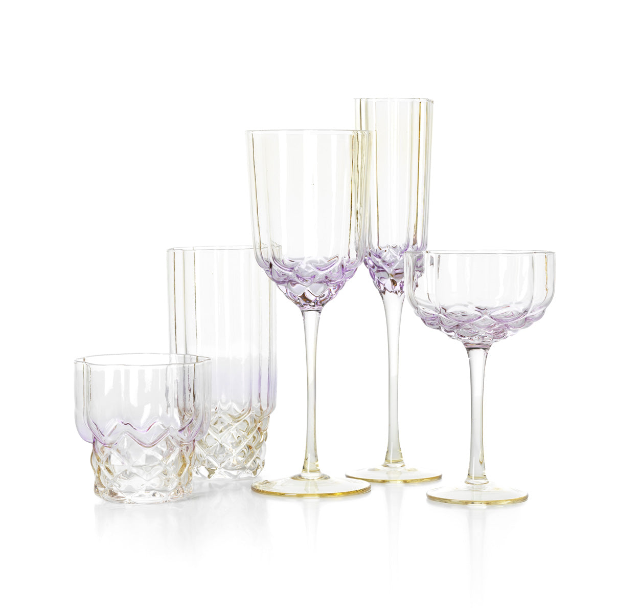 De Pink Blush champagnefluit - roze
