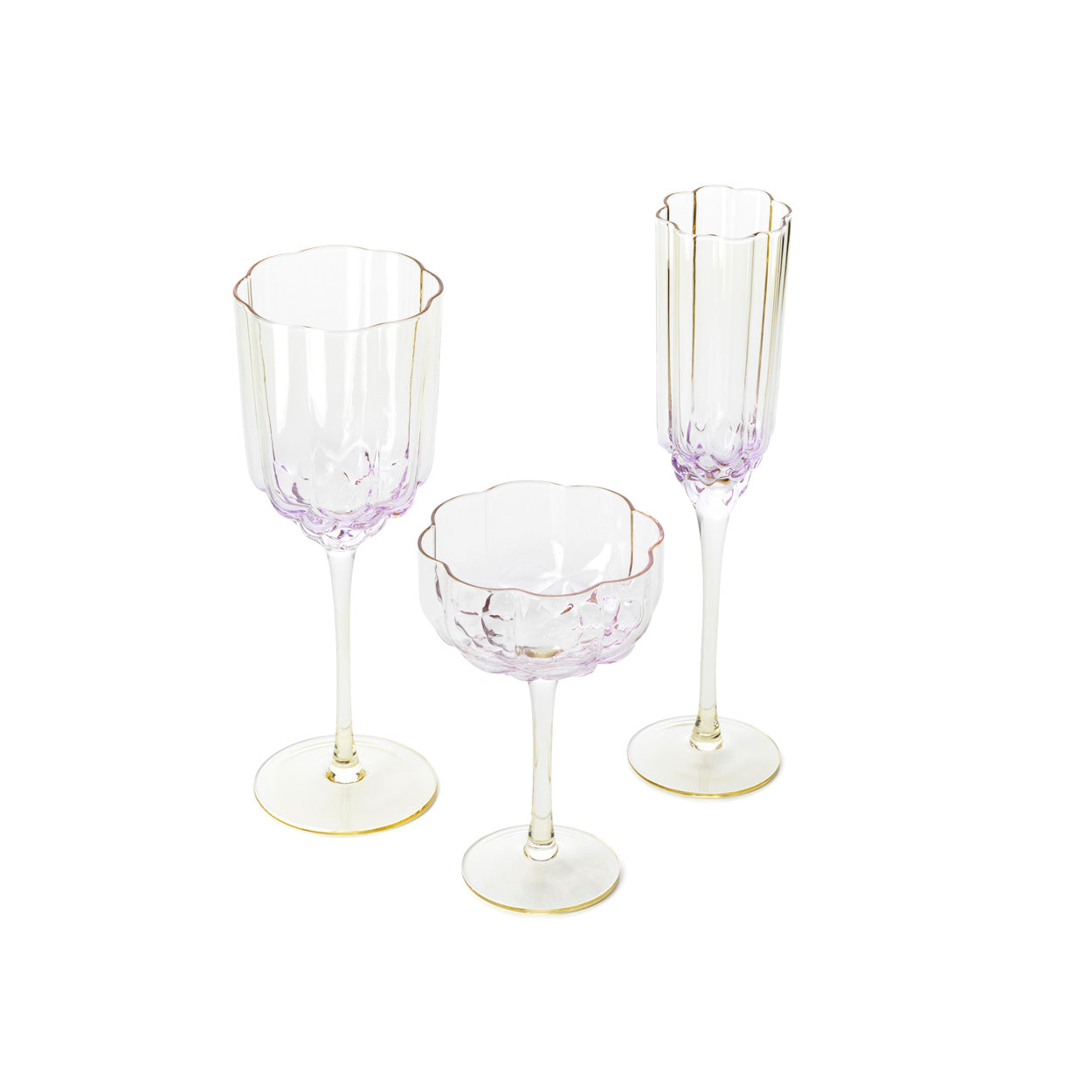 De Pink Blush champagnefluit - roze