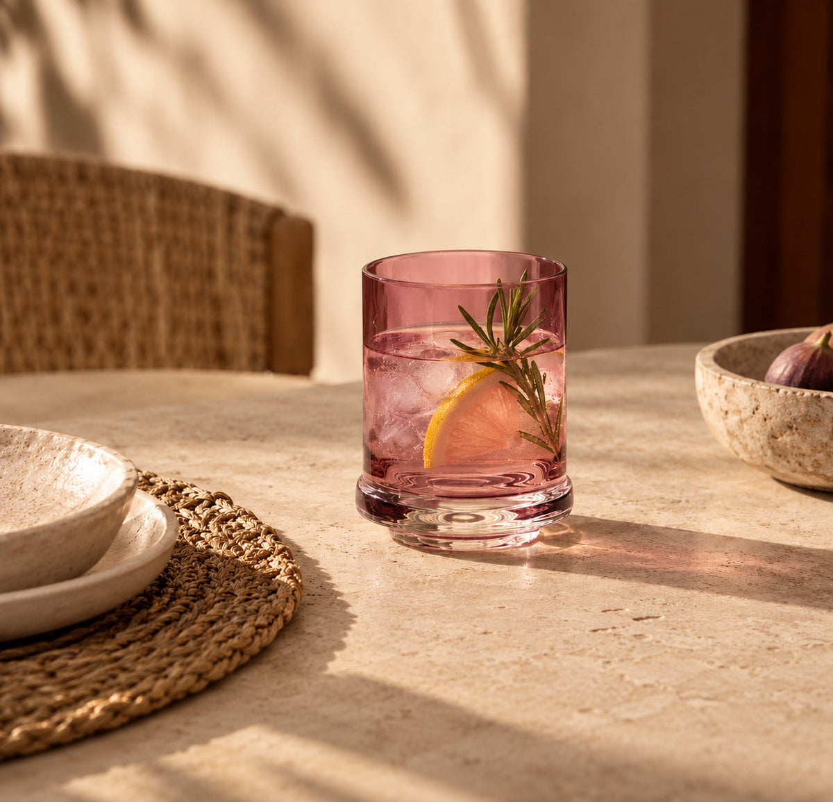 Het DOF-glas - paars