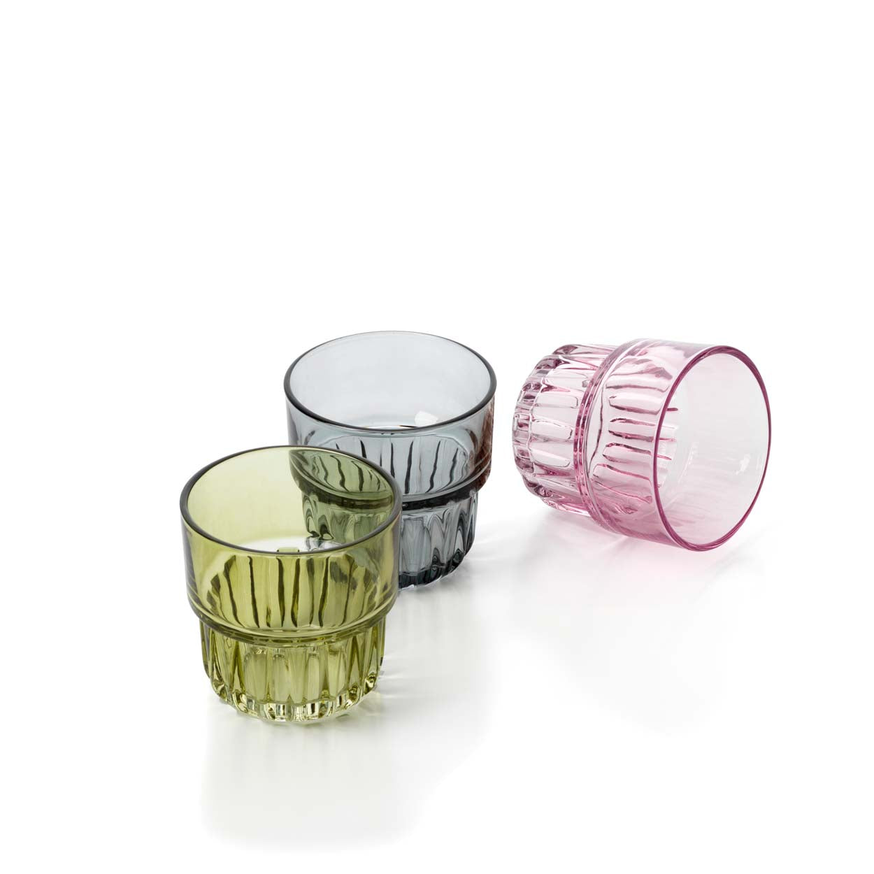 De gefacetteerde drinkbeker - blosroze