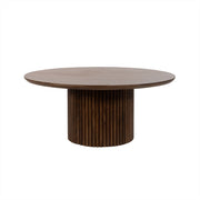Salontafel Ø90, Mango Bruin Walnoot - Rond