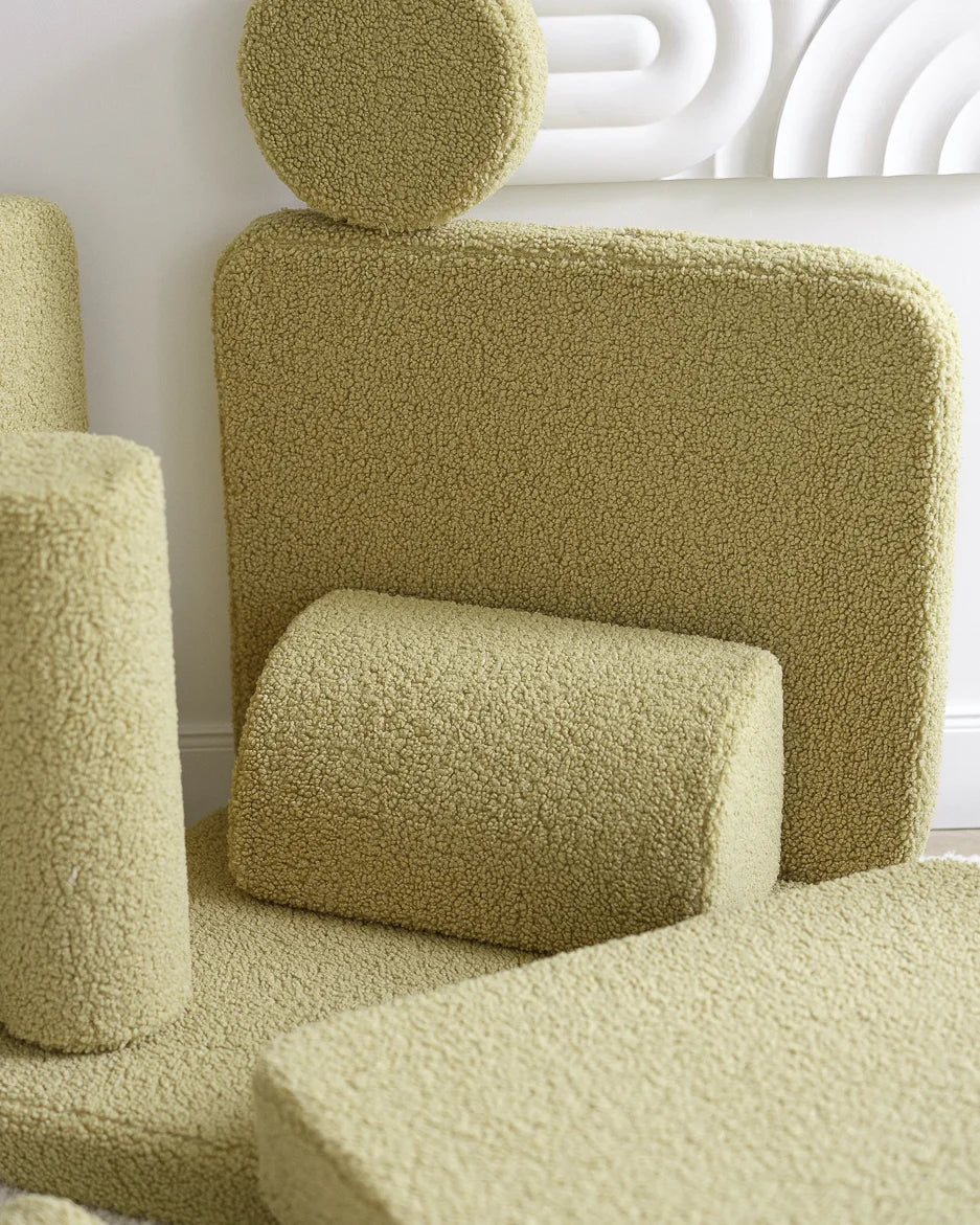 Wigiwama Matcha Settee - speelbank - kinderbank, groen