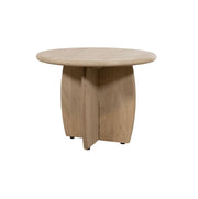 Salontafel Ø60, H45, acaciahout (verweerd hout) - Rond