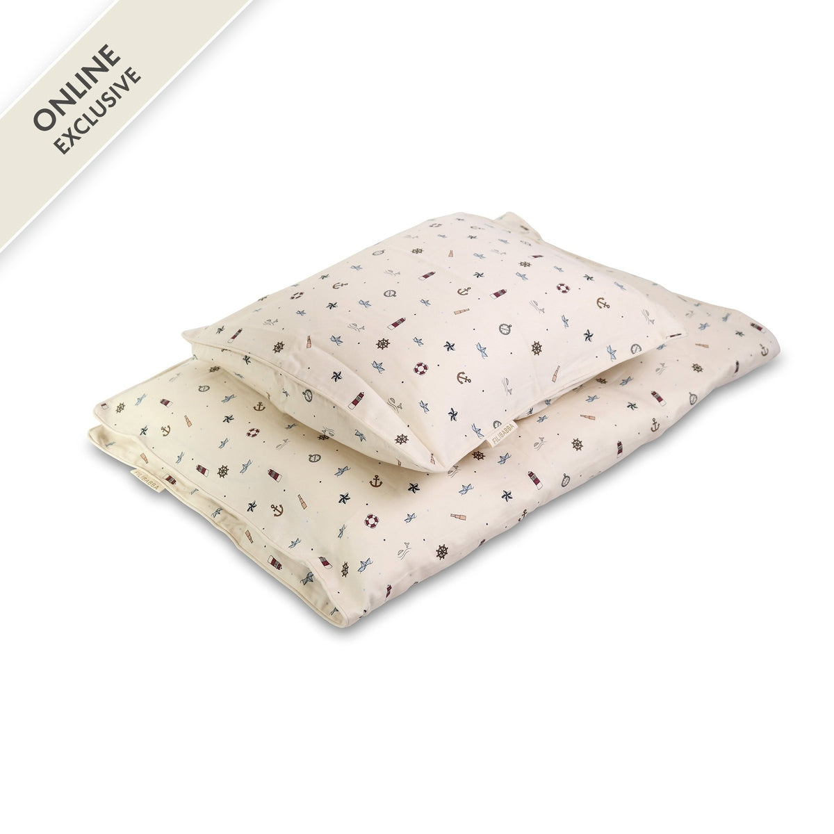 Baby beddengoed GOTS (70x100 cm) - Kleine matroos