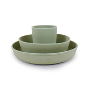Siliconen dinnerset - groen