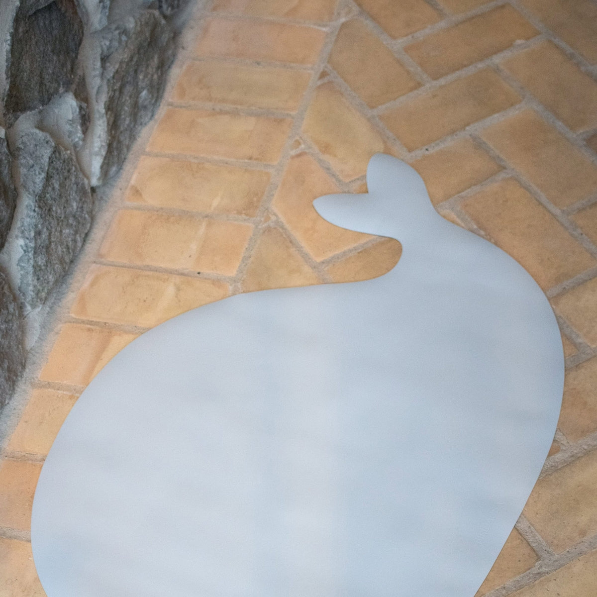 Anti-slip vloermat - Christian de Walvis - Parelblauw