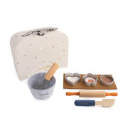 Speelset - Kleine Bakker, houten speelgoed