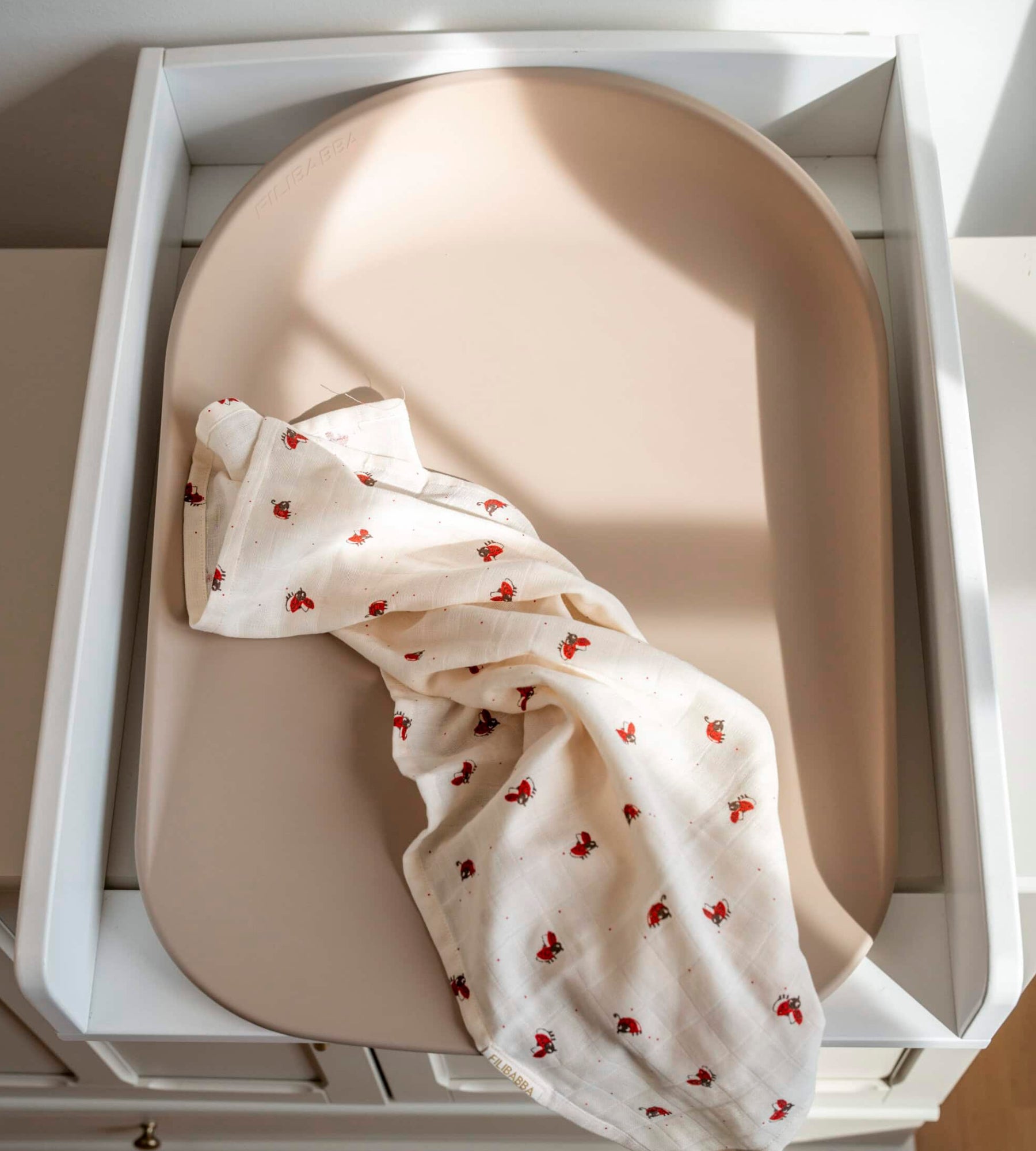 Bobbie 2.0 Zacht aanvoelende verschoonmat - beige