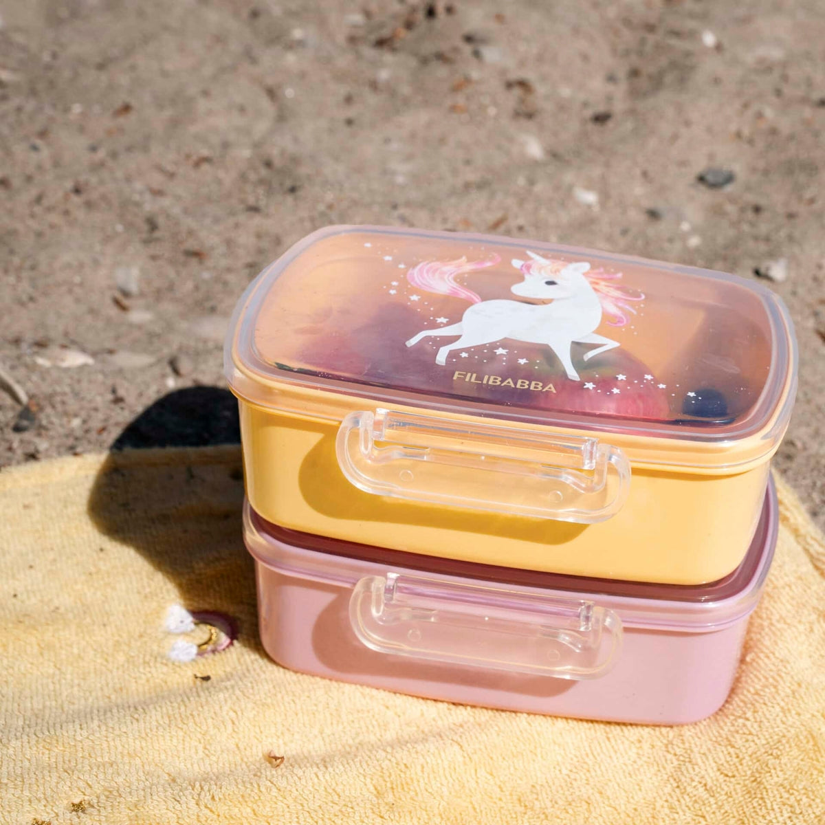 Lunchboxen – set van 2 – Unicorn Shores