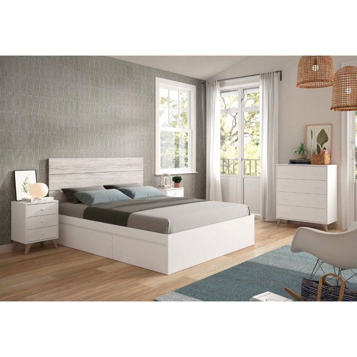 Ladekast - Sweet - 4 lades - Wit - 95 x 77,5 x 40 cm