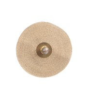 De Let's Groove wandlamp - natuurmessing - M