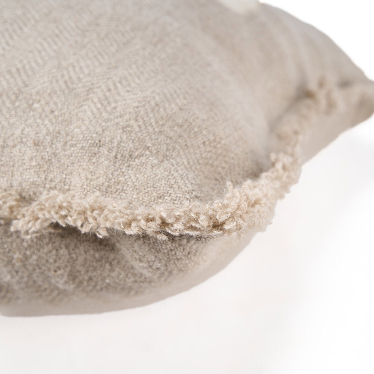 De Ivoor Kruis kussenhoes - naturel wit - 50x50