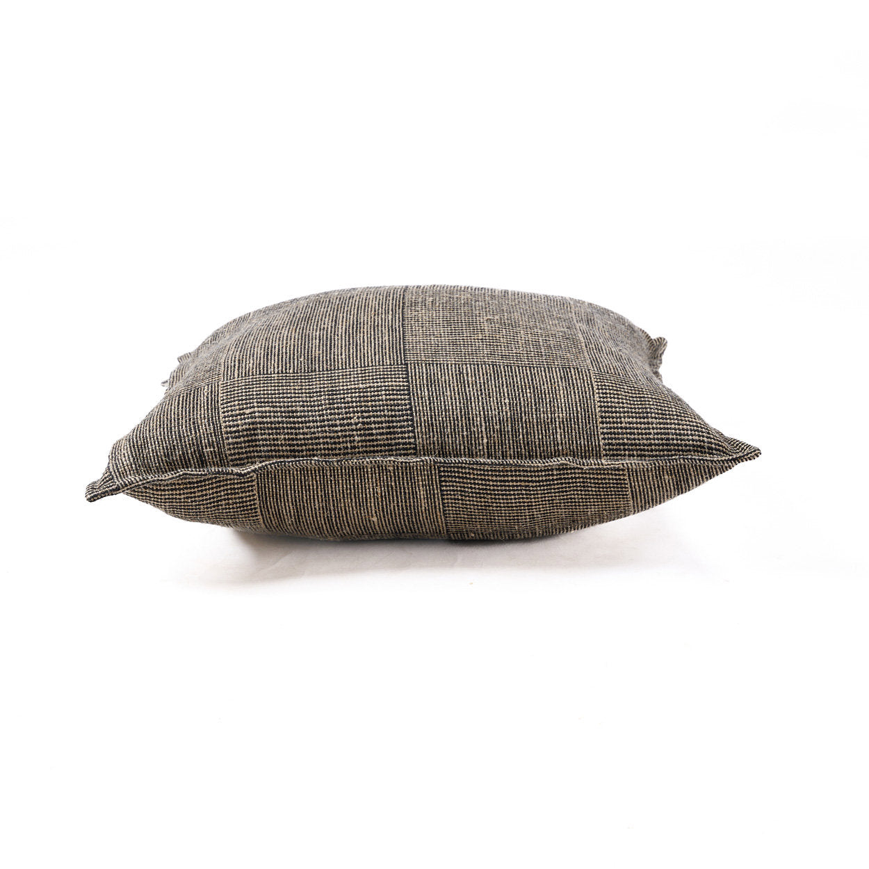The Bloc Party Kussenhoes - Zwart/Naturel - 50x50