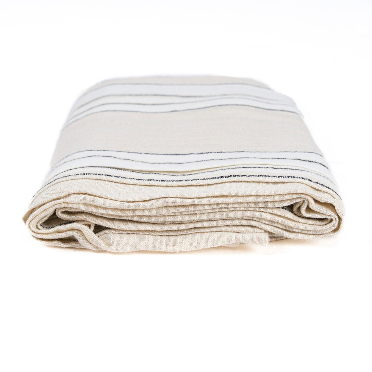 Provence tafelkleed - naturel zwart wit - 150x250