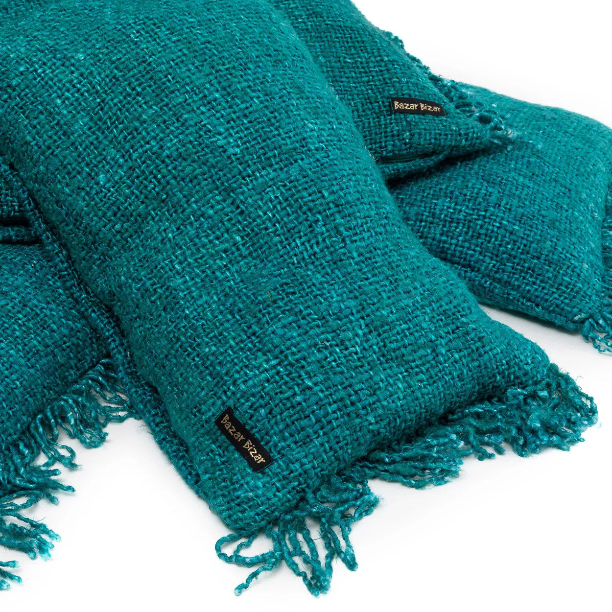 The Oh My Gee kussenhoes - aqua - 35x100