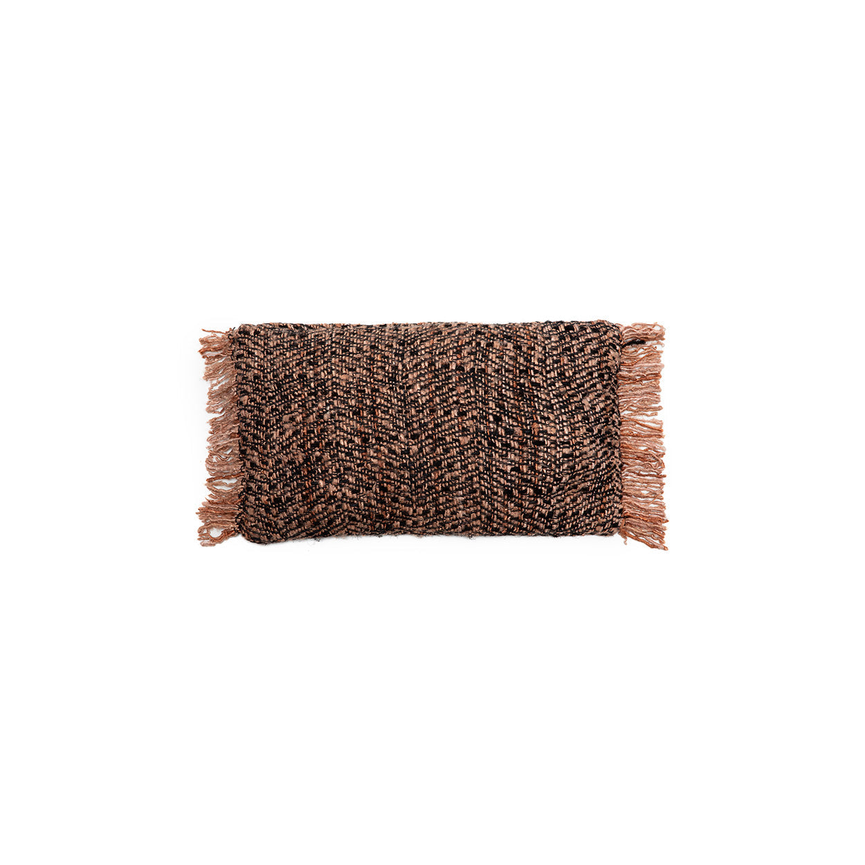 The Oh My Gee Kussenhoes - Zwart-koper - 30x50