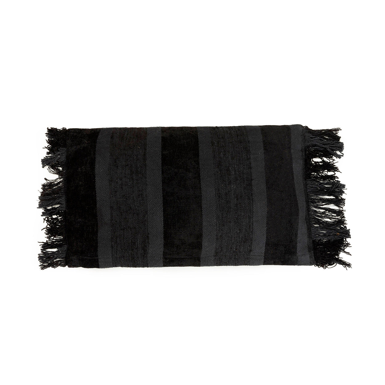 De Oh My Gee kussenhoes - zwart fluweel - 30x50