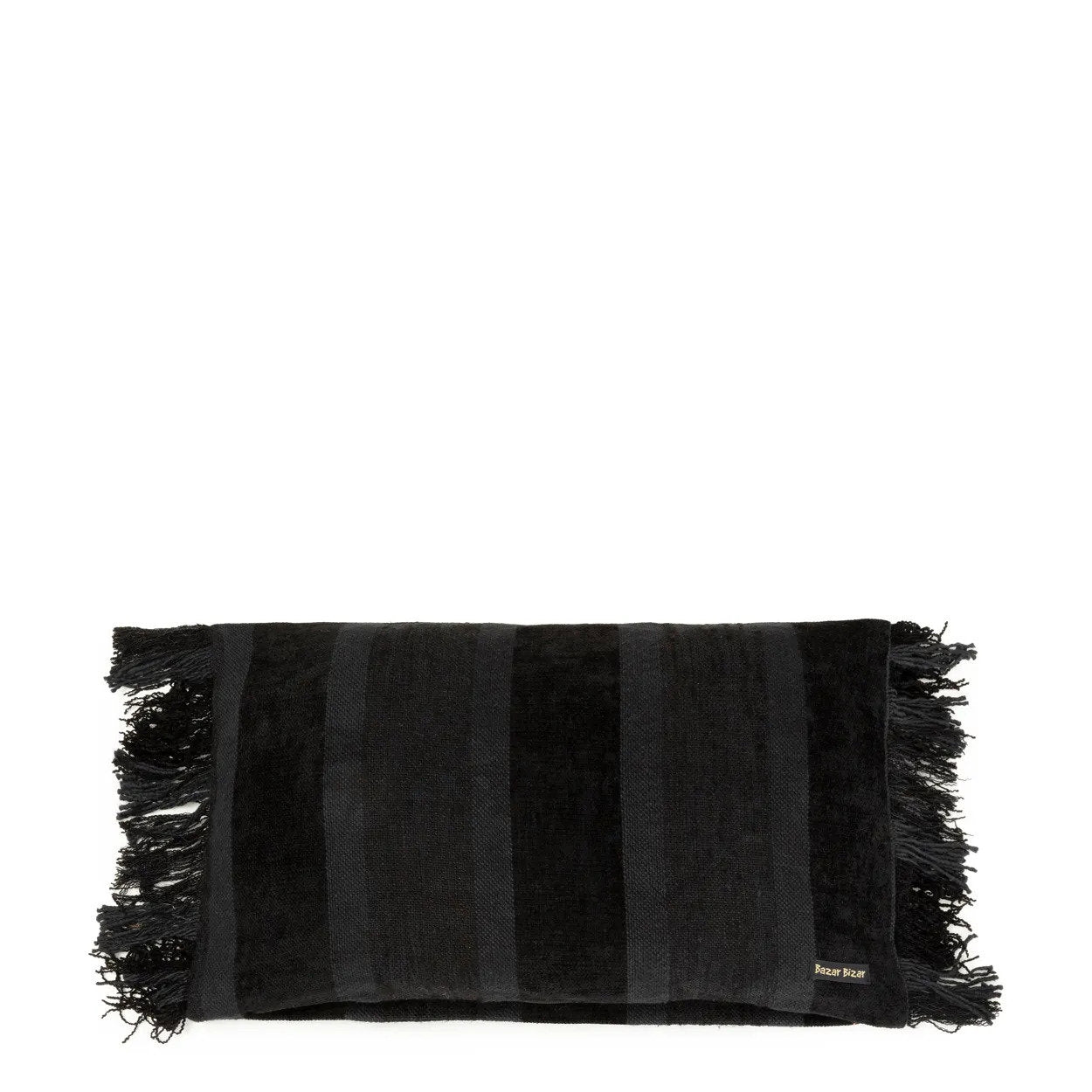 De Oh My Gee kussenhoes - zwart fluweel - 30x50