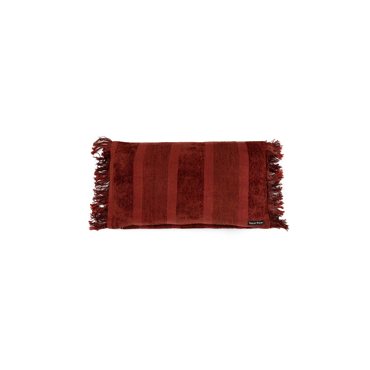 De Oh My Gee kussenhoes - bordeaux fluweel - 30x50