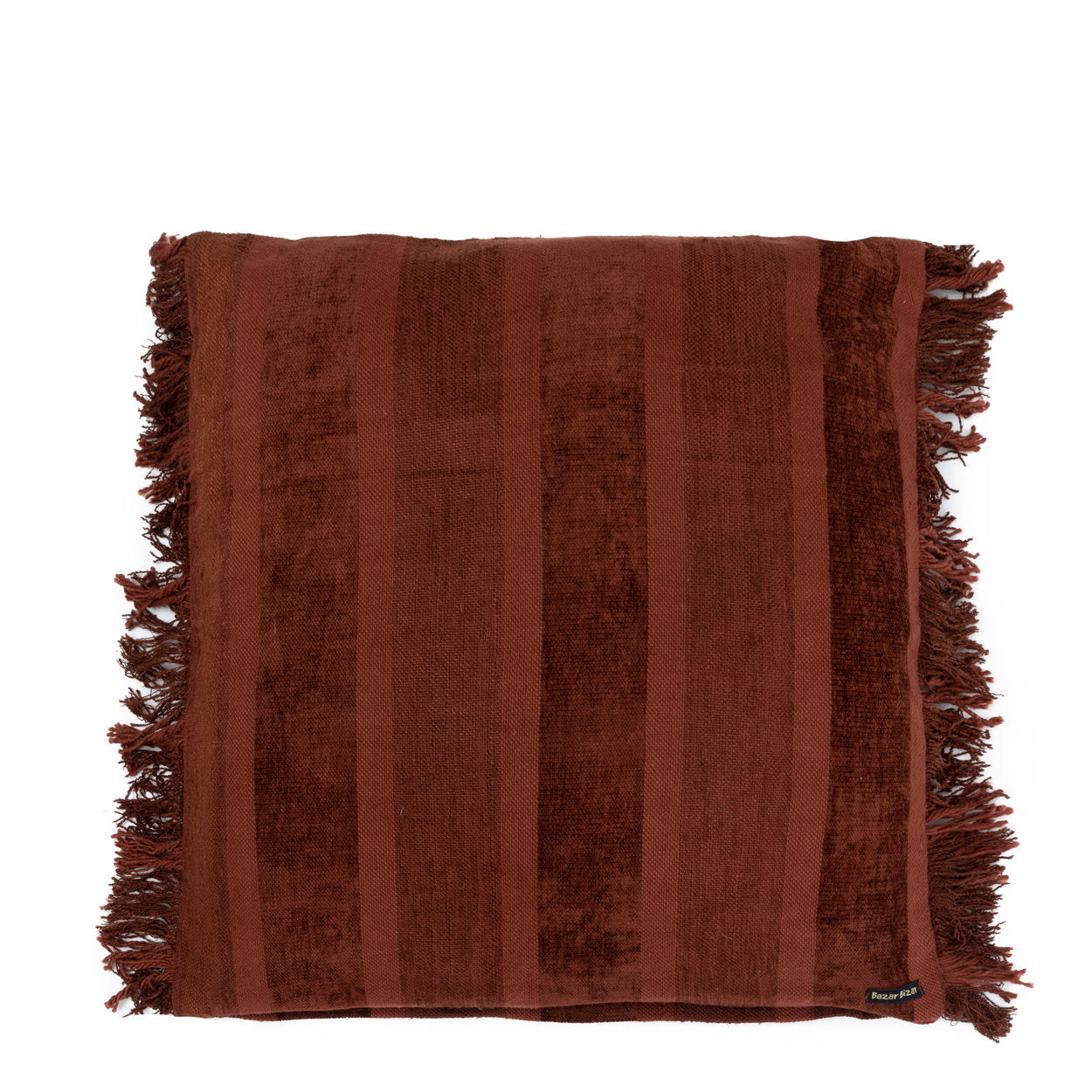 The Oh My Gee Kussenhoes - Bordeaux fluweel - 60x60