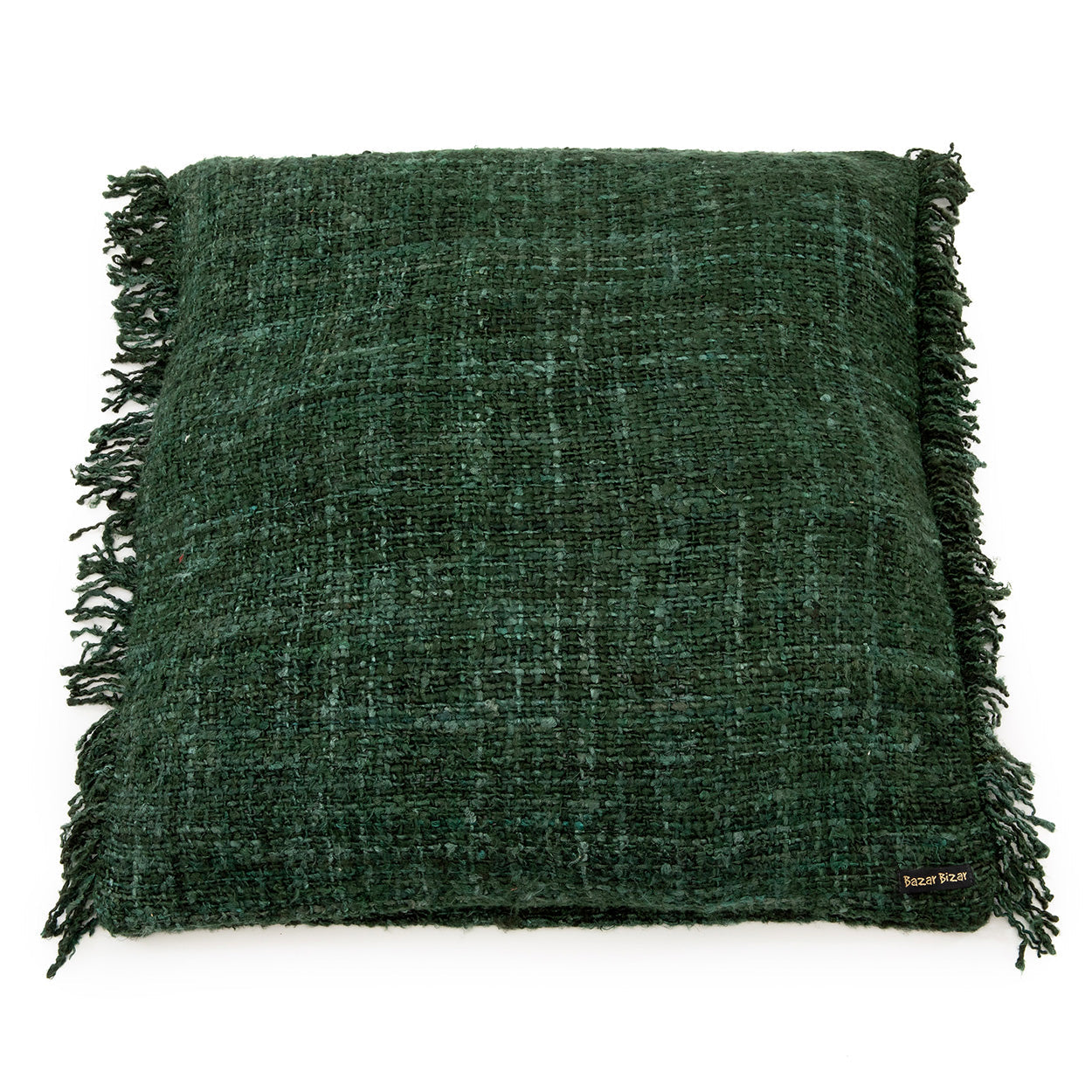 De Oh My Gee kussenhoes - bosgroen - 60x60