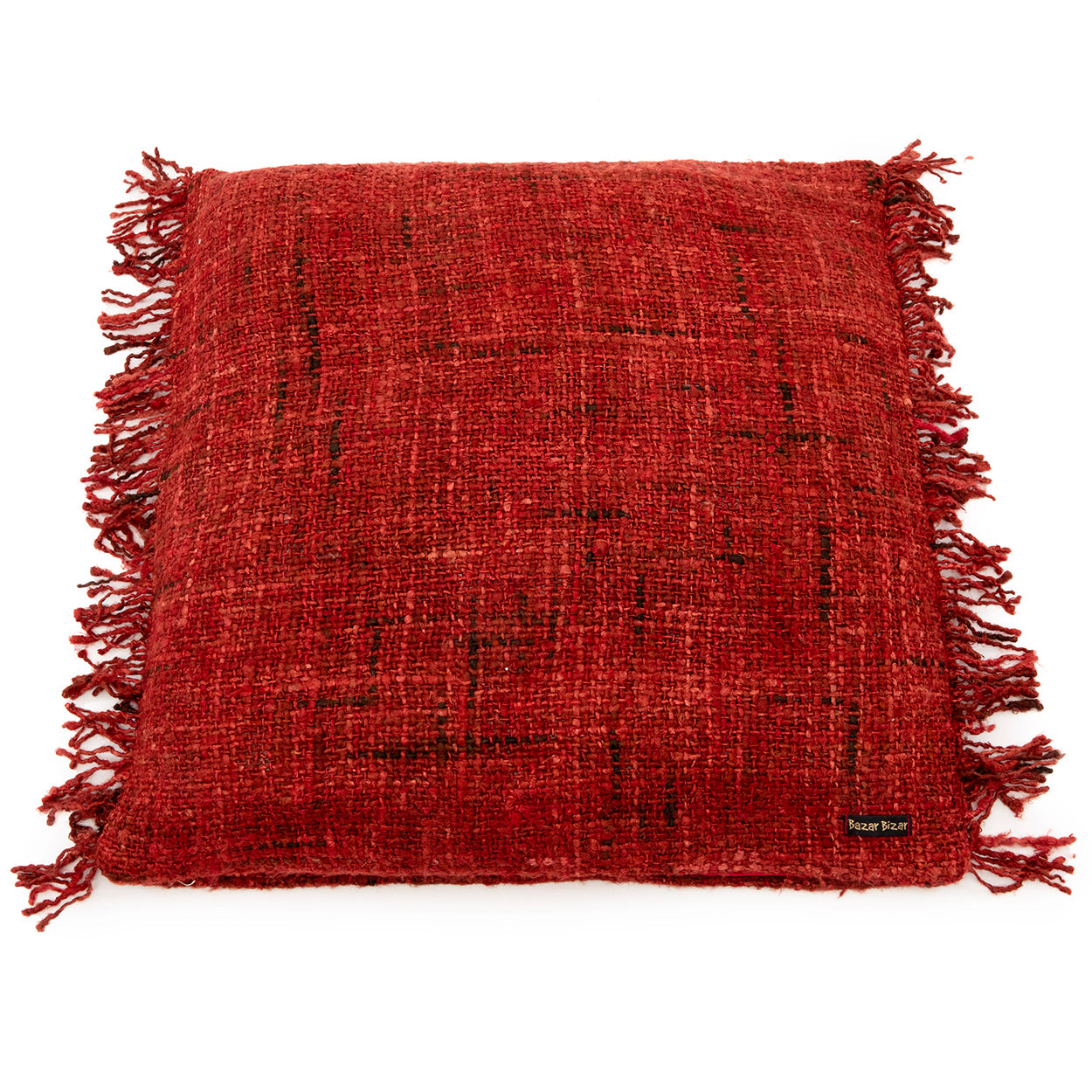 De Oh My Gee Kussenhoes - Kersenrood - 60x60